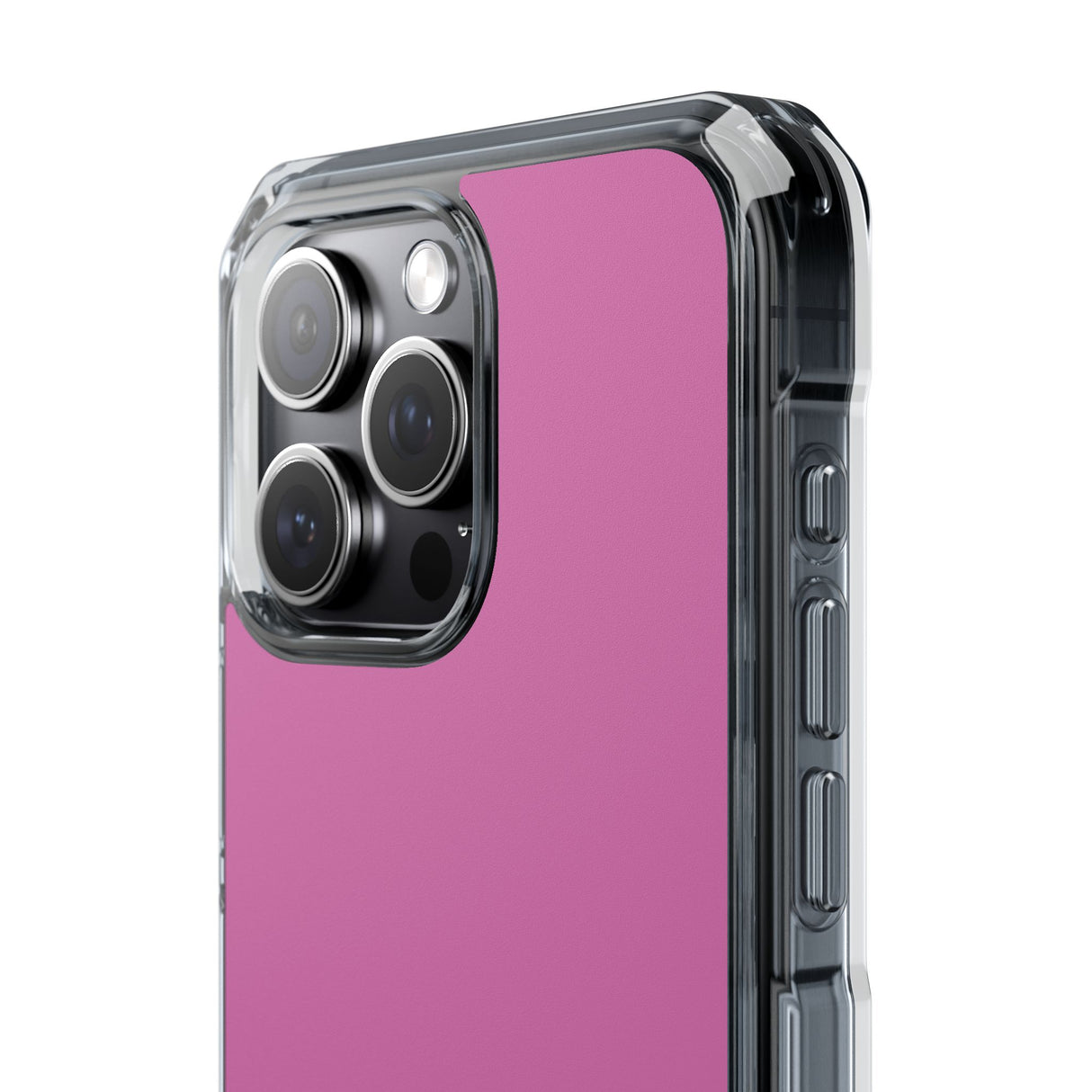 Super Pink | Handyhülle für iPhone (Clear Impact Case – magnetisch)