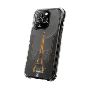 Futurist Paris - Phone Case for iPhone (Clear Impact - Magnetic)