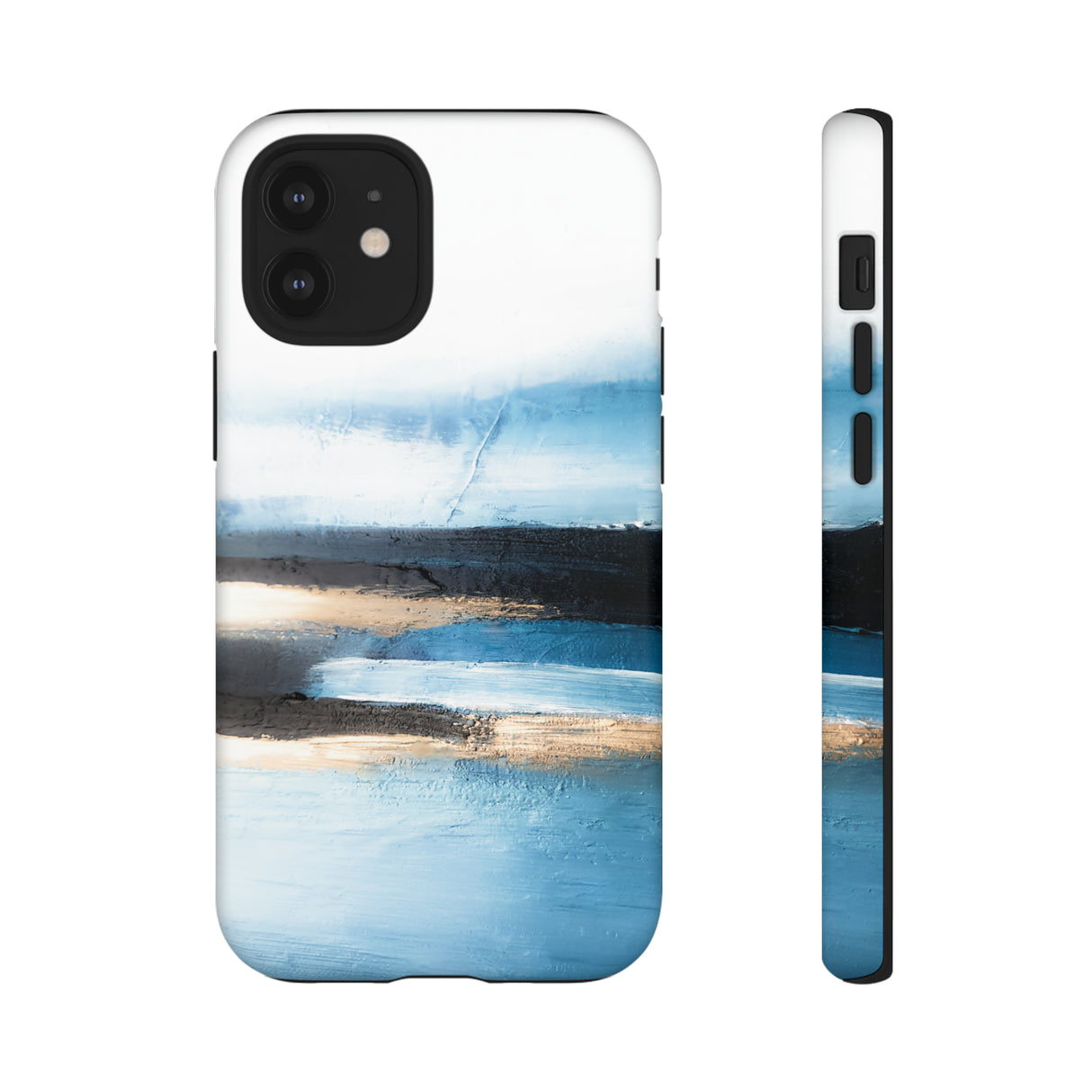 Oil Painting - Abstract Blue - Protective Phone Case