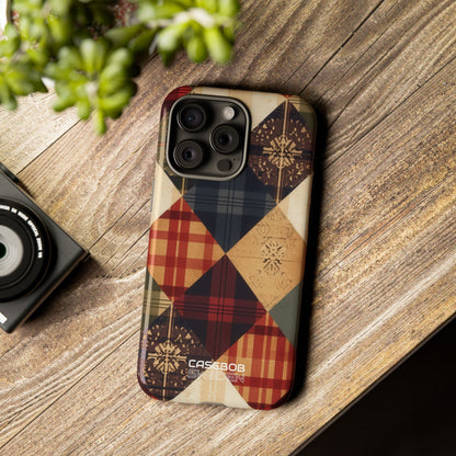 Rustik Quilt Charm iPhone 15 - Tough