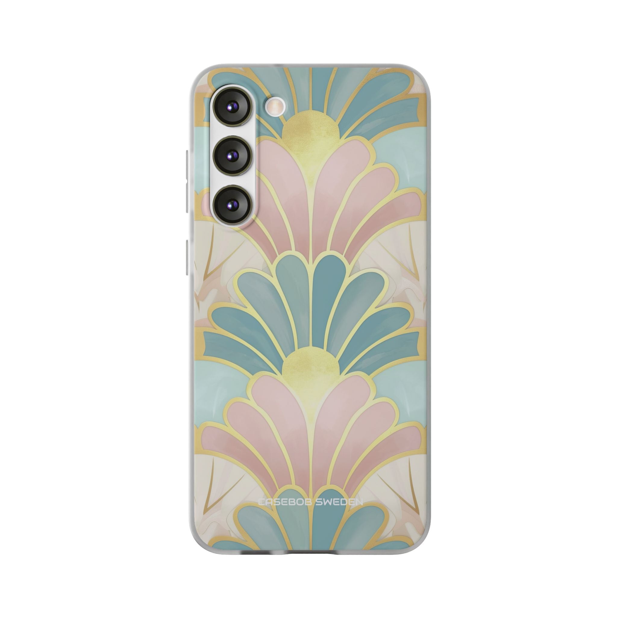 Pastel Deco Elegance - Flexi Samsung S23 Phone Case