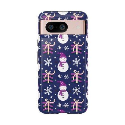 Snowmen Celebrate Joy - Google Pixel Case