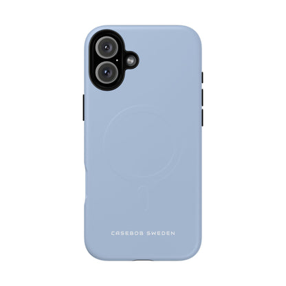 Light Steel Blue iPhone 16 | Tough+ Phone Case