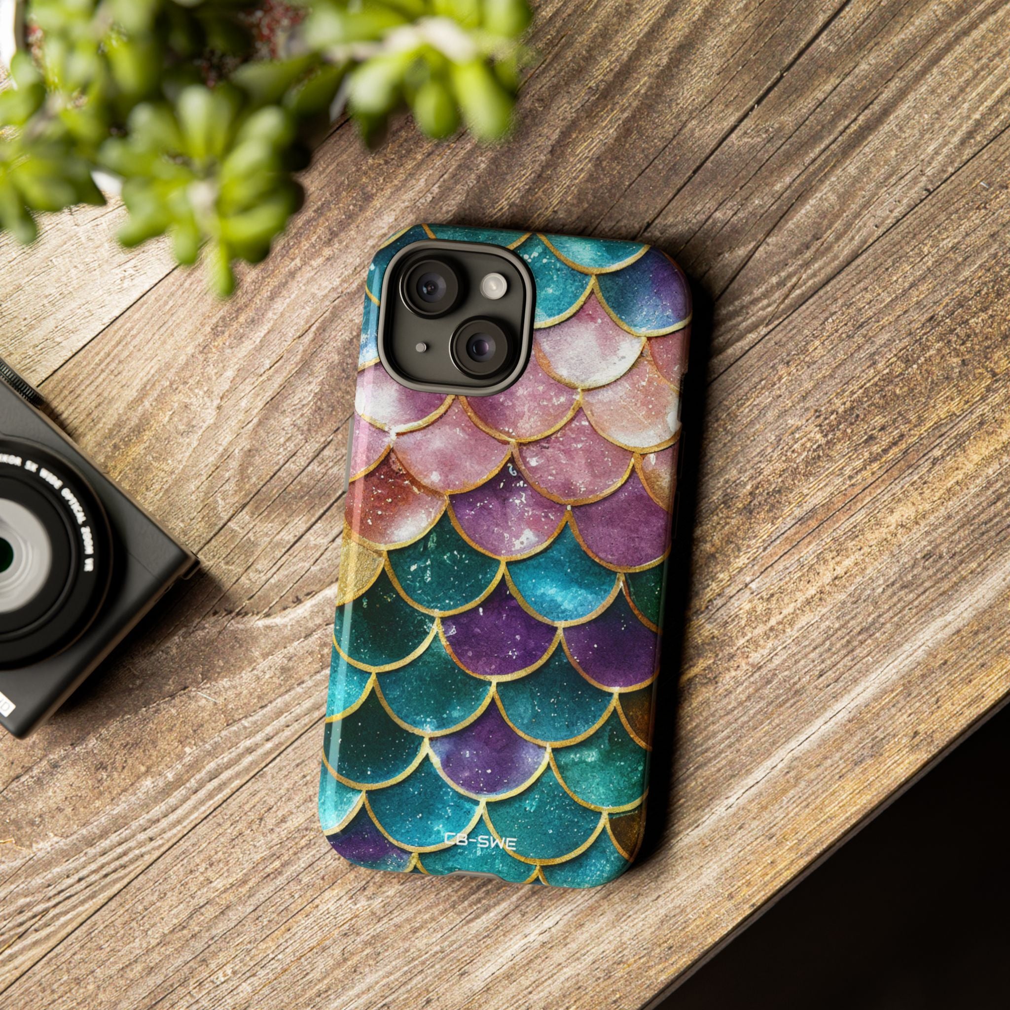 Mermaid Scale Radiance - iPhone Case