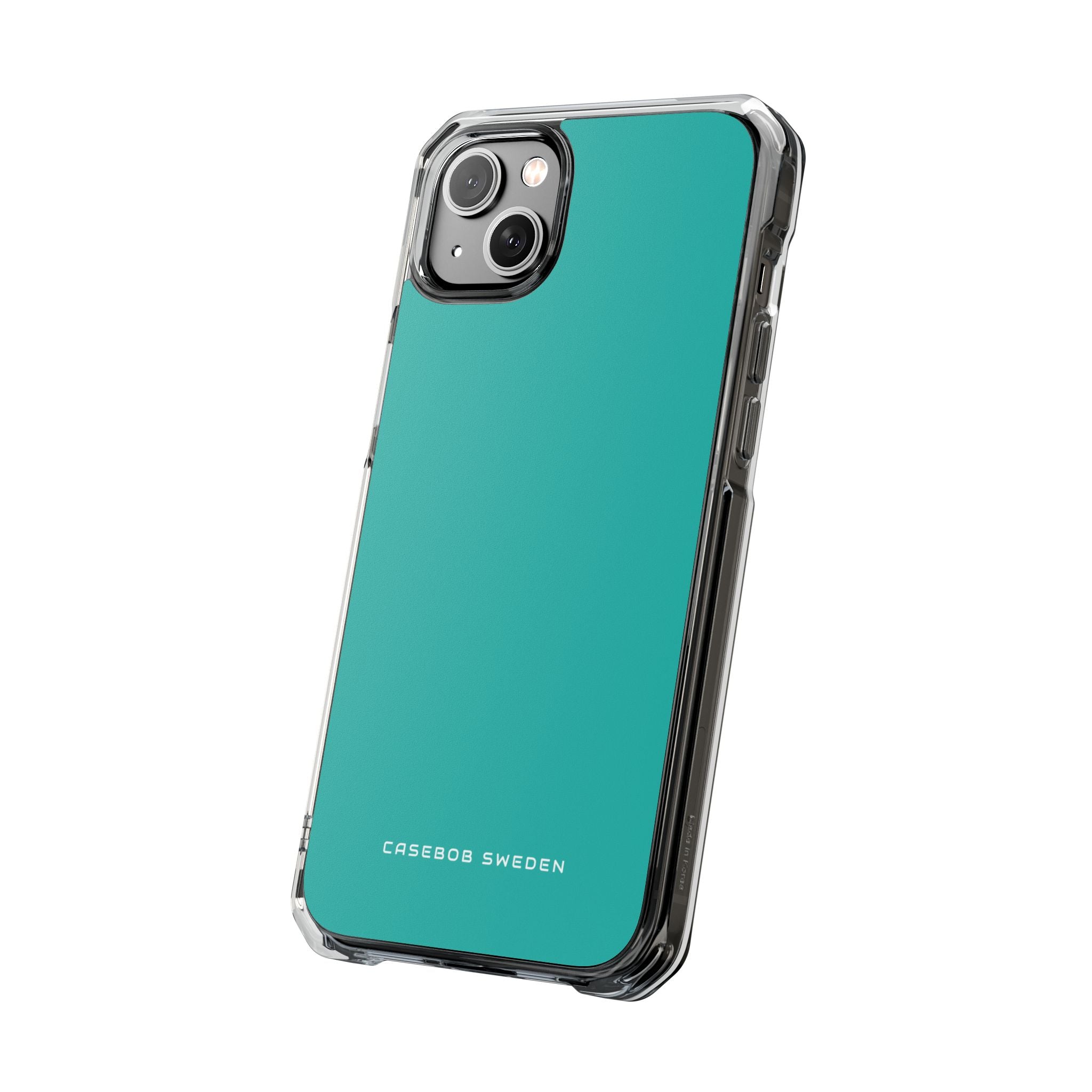 Light Sea Green iPhone 14 - Clear Impact Phone Case