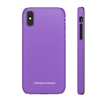 Amethyst Purple - Slim iPhone X Phone Case