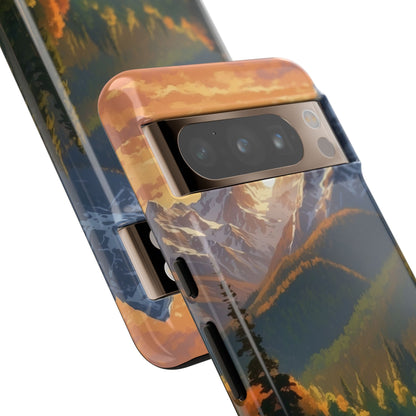 Mountain Reflections Glimmer - Google Pixel Case