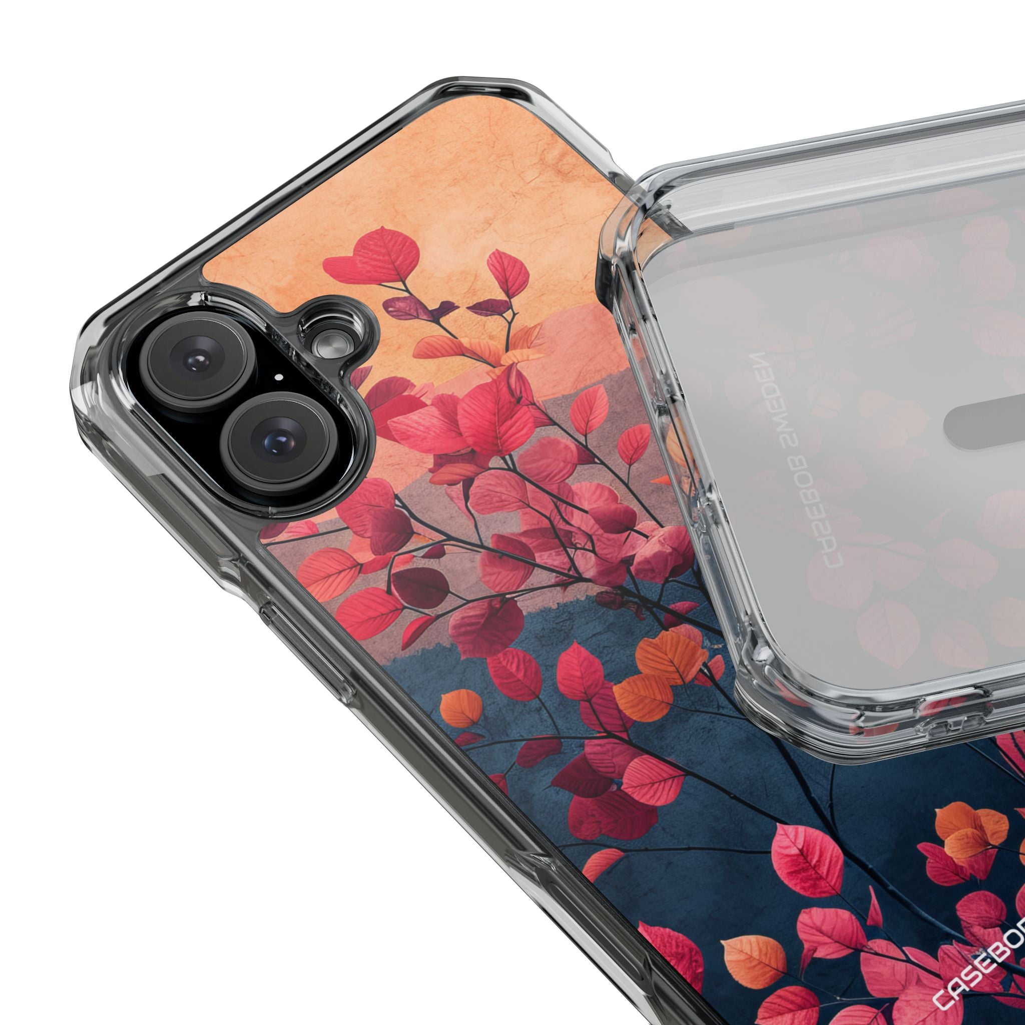 Autumn Tree Harmony - Clear Impact iPhone 16 Phone Case