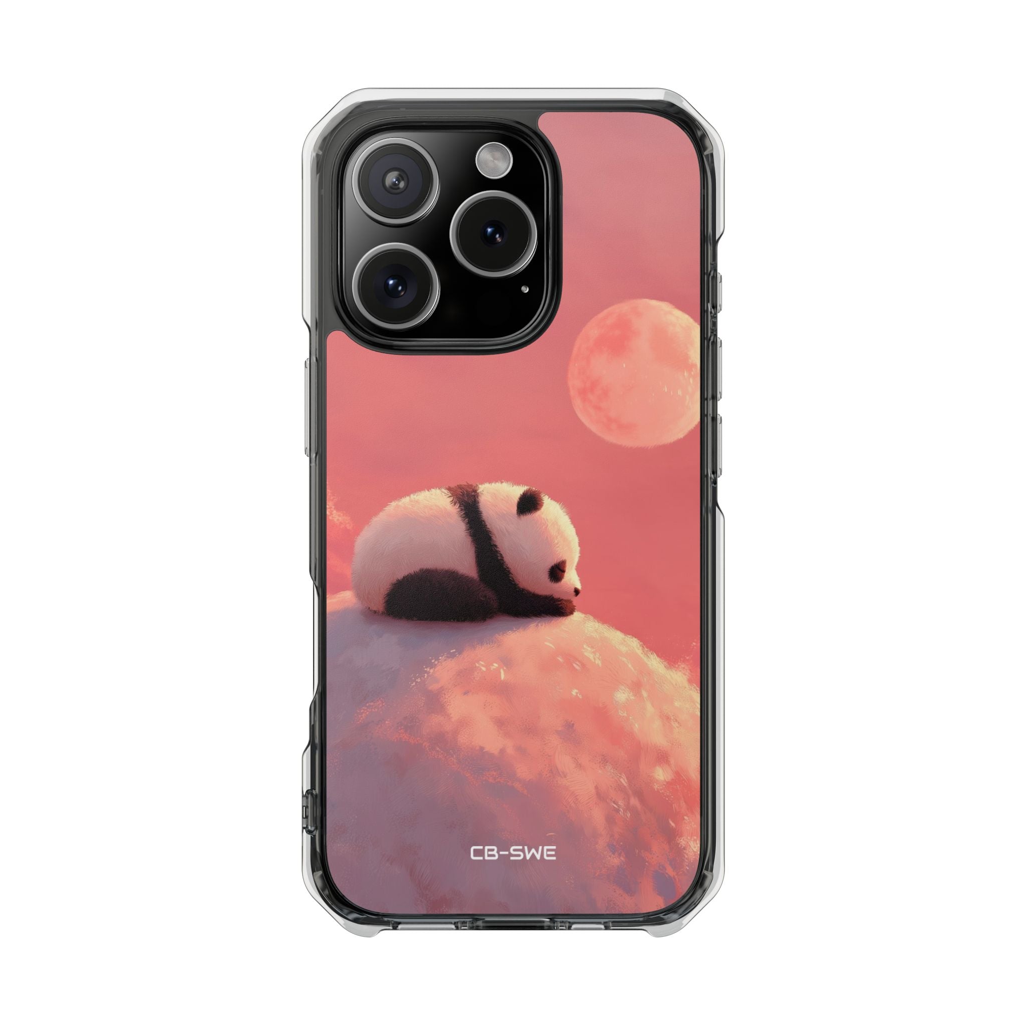 Moonlit Panda Dreams iPhone Case - Impact