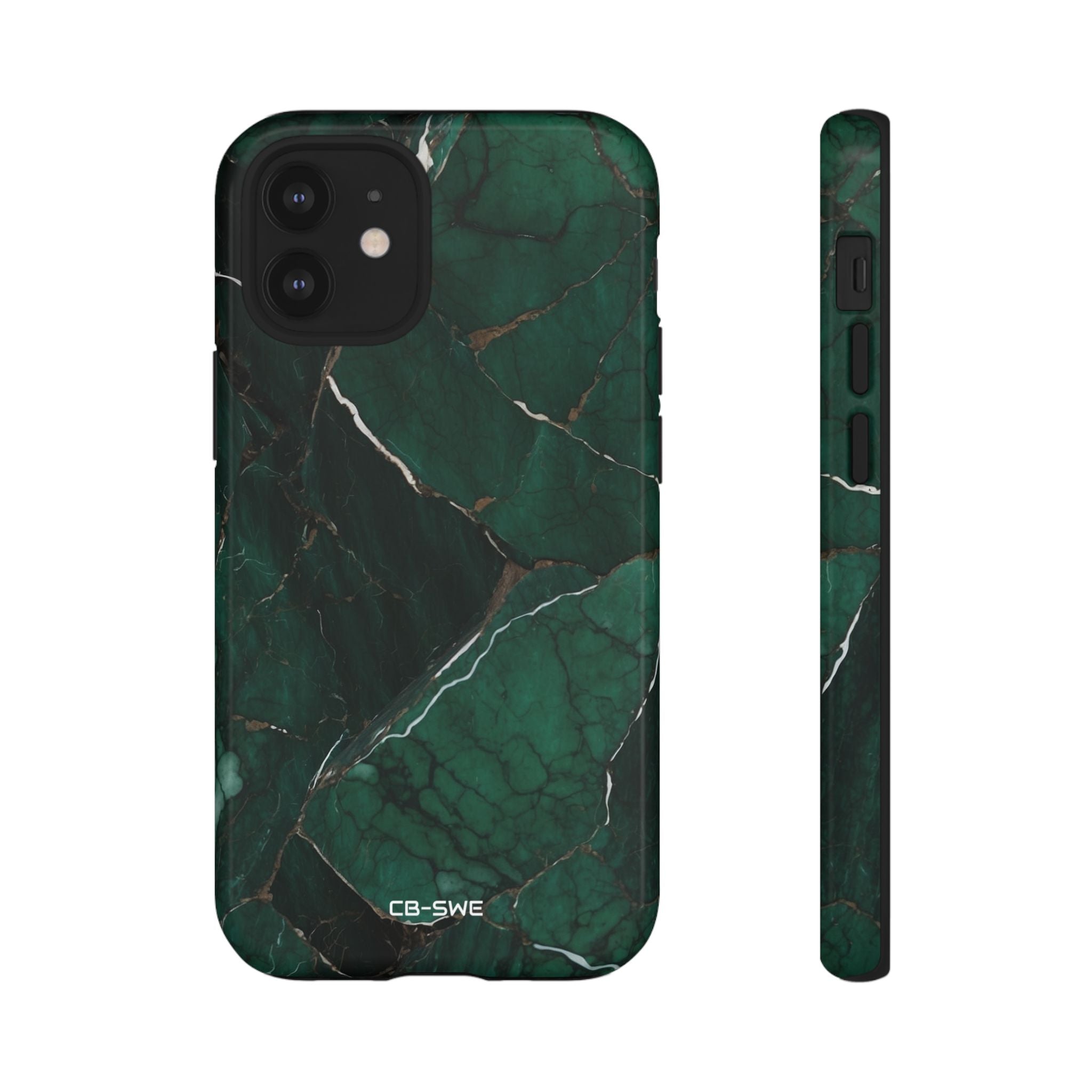 Emerald Veins Flow - iPhone Case