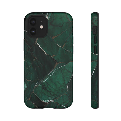 Emerald Veins Flow - iPhone Case