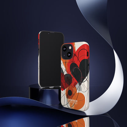 Crimson Motion Flow iPhone 13 - Tough