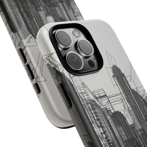 Urban Symphony: Monochromatic Lines - for iPhone 16