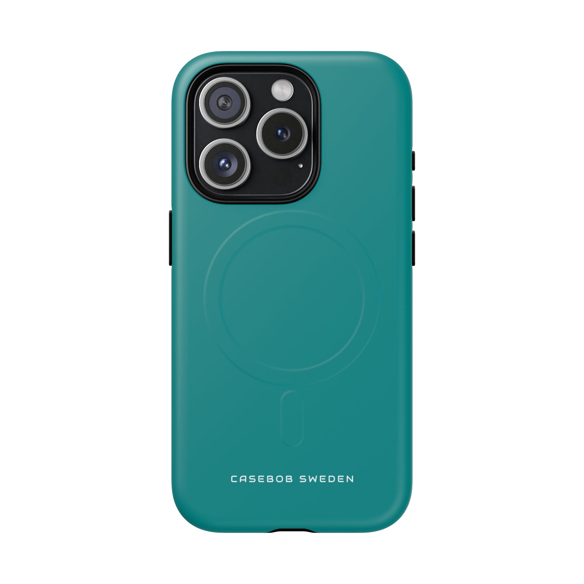 Dark Cyan iPhone 15 | Tough+ Phone Case