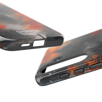 Montagne Nebbia Cremisi Samsung S25 - Tough