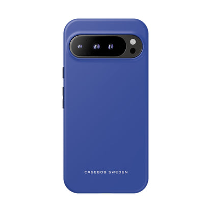 Monochrome Serenity in Blue Google Pixel 9 - Tough Phone Case