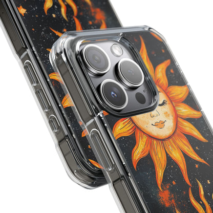 Celestial Suns Dance iPhone Case - Impact
