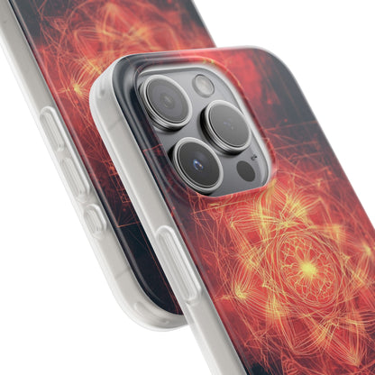 Radiant Mandala iPhone 15 Pro Case - Soft