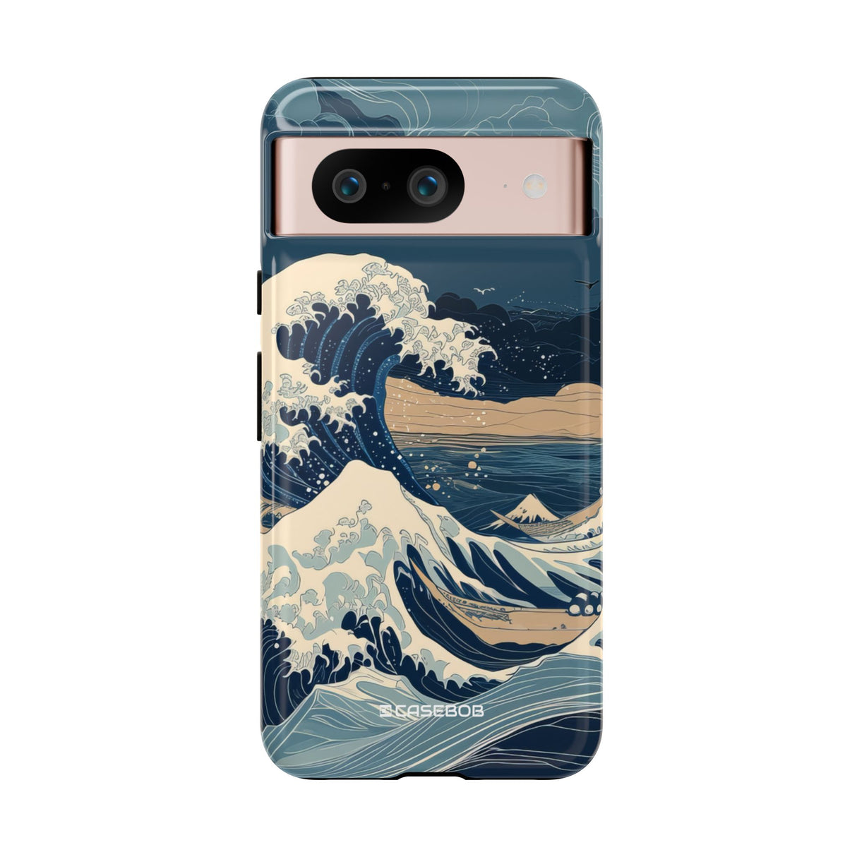 Ocean's Majesty: Ukiyo-e Waves - for Google Pixel 8