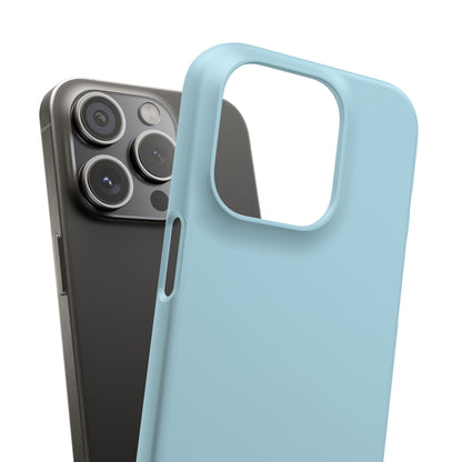 Light Blue iPhone 15 - Slim Phone Case