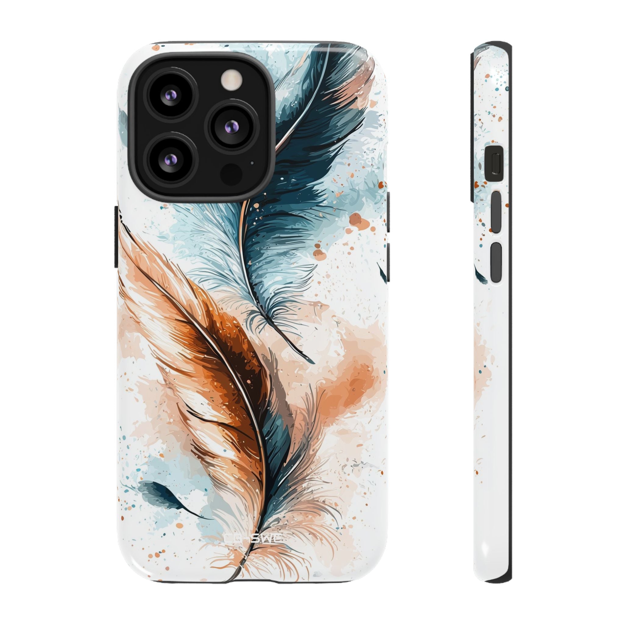 Feathers Dance Lightly - iPhone Case