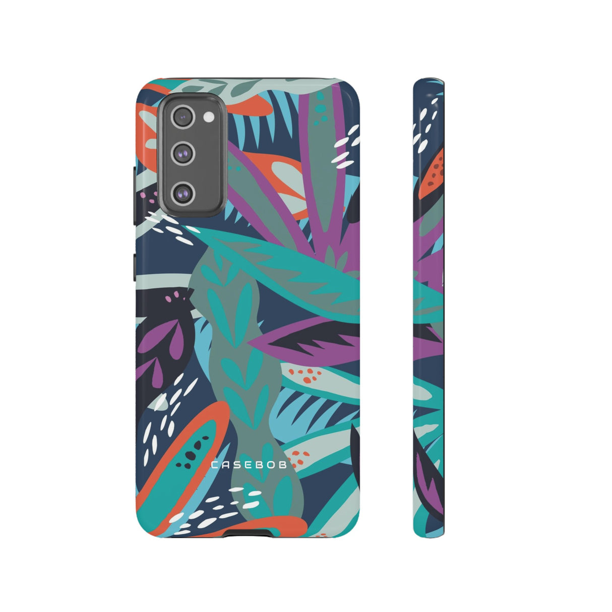 Tropical Leaf Moz - Protective Phone Case