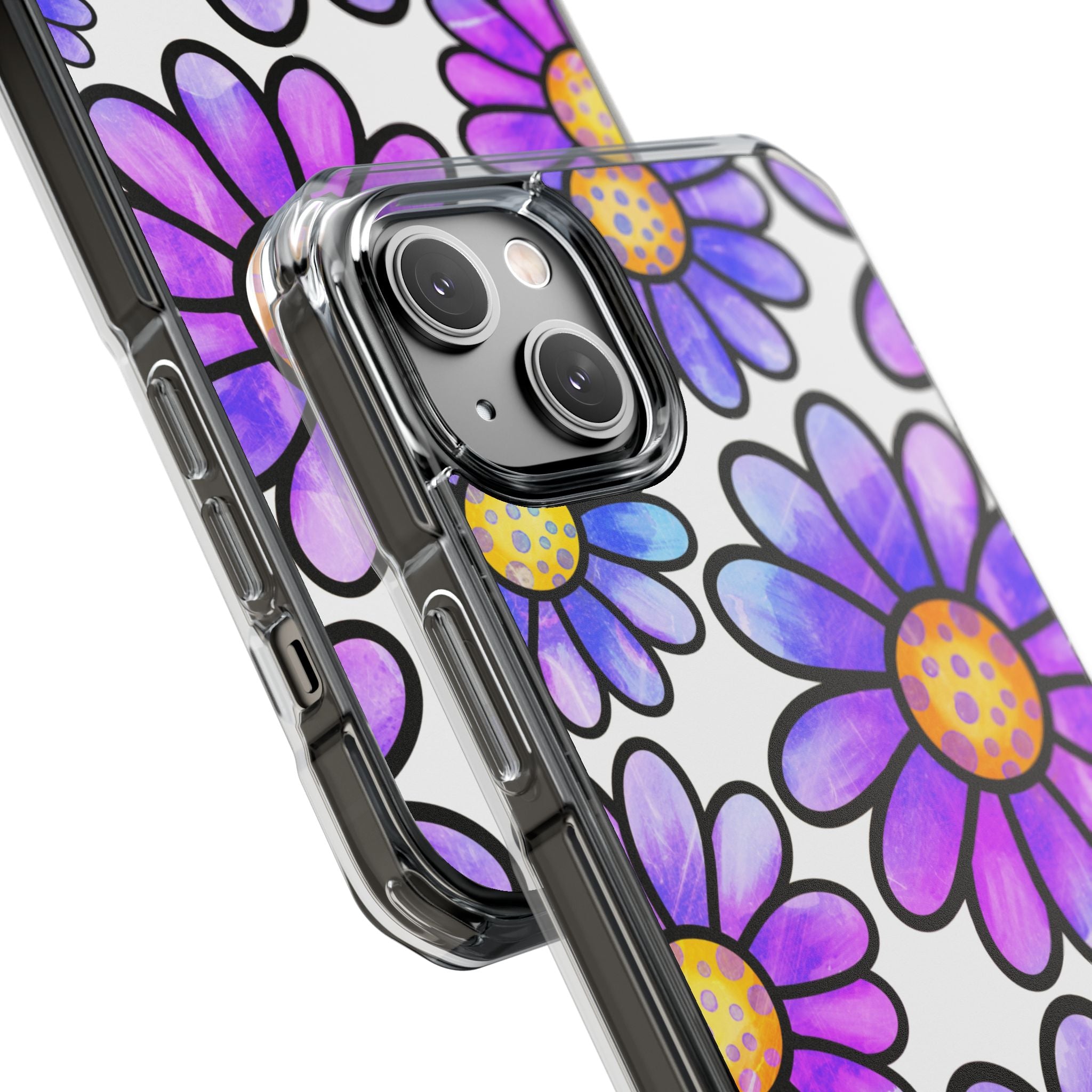 Polka Dot Blooms iPhone 14 Plus Case - Impact