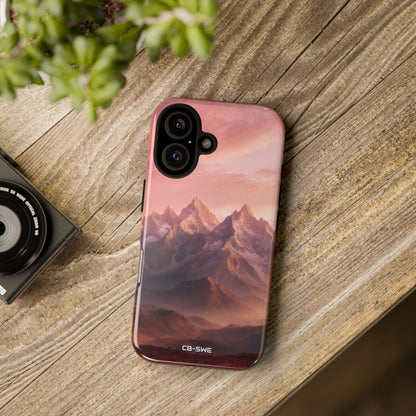 Vibrant Peaks Emerge - iPhone Case