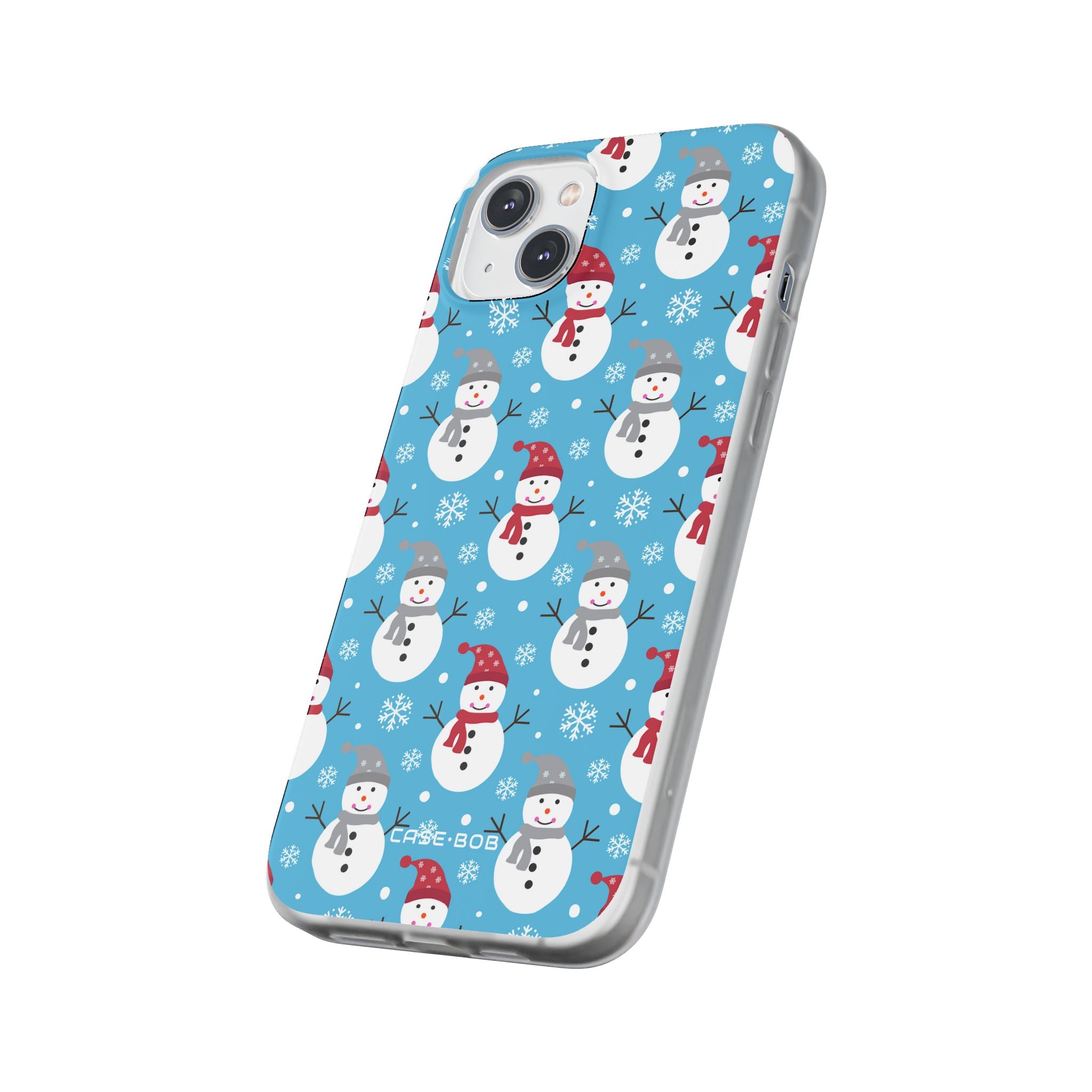 Snowman Parade iPhone 14 Plus Case - Soft