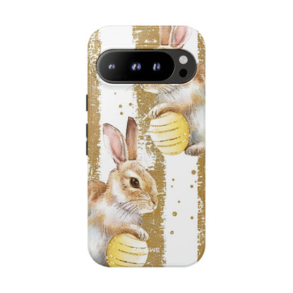 Bunnies Hold Eggs - Google Pixel Case
