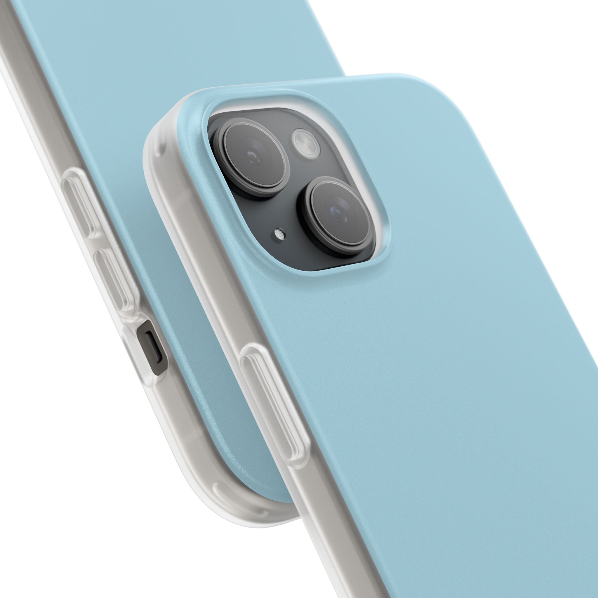 Light Blue iPhone 15 - Flexi Phone Case