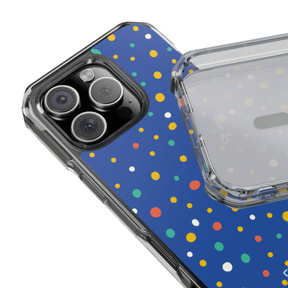 Colorful Dots Dance iPhone Case - Impact