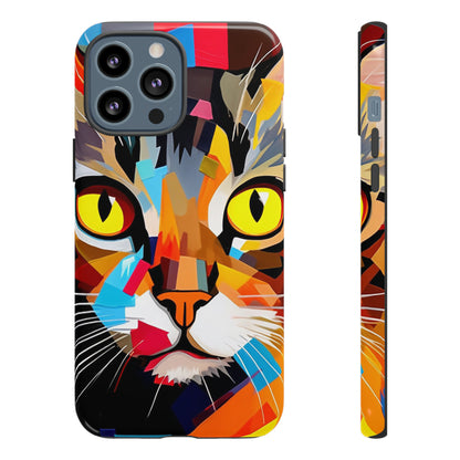 Abstract Kitty Palette Samsung Case (Protective)