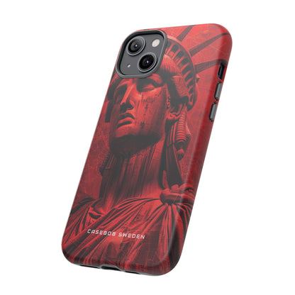 Zen Red Liberty Vision iPhone 14 - Tough Phone Case