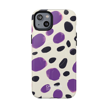 Purple Pebble Dance iPhone 14 - Tough+