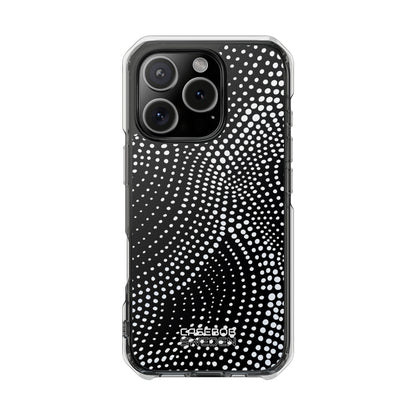 Waves of Dots iPhone 16 - Impact Clear+