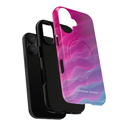 Gradient Oceanflow Waves iPhone 16 | Tough+ Phone Case