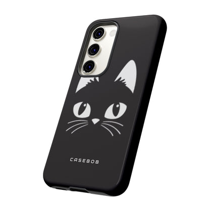 Cartoon Cat Icon - Protective Phone Case