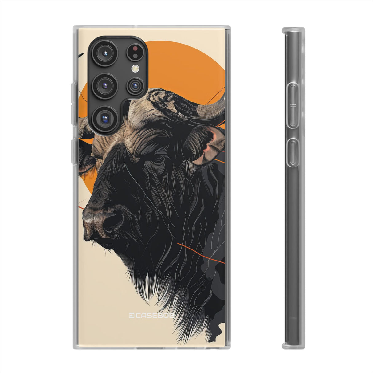 Majestic Buffalo Sun | Flexible Phone Case for Samsung Galaxy