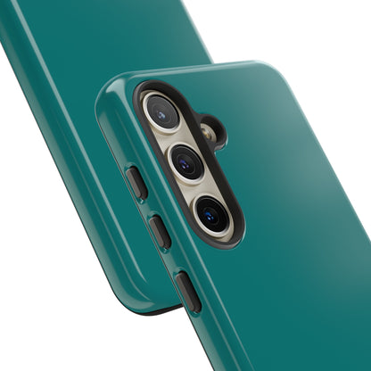 Teal Blue - Protective Phone Case - Protective Phone Case