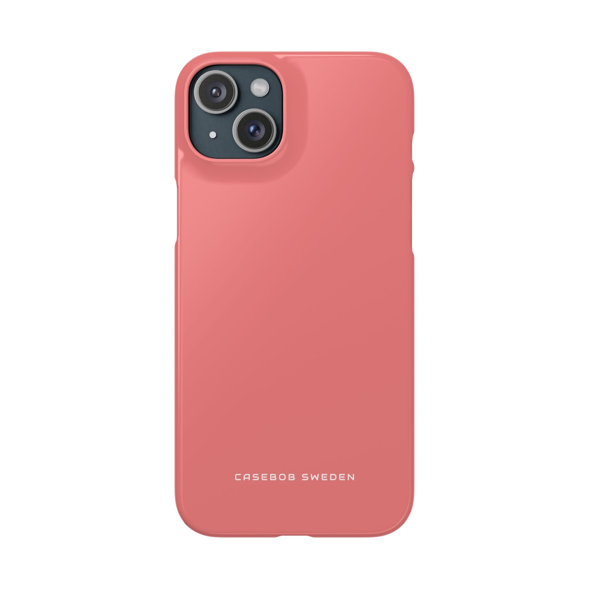 Light Coral iPhone 15 - Slim Phone Case