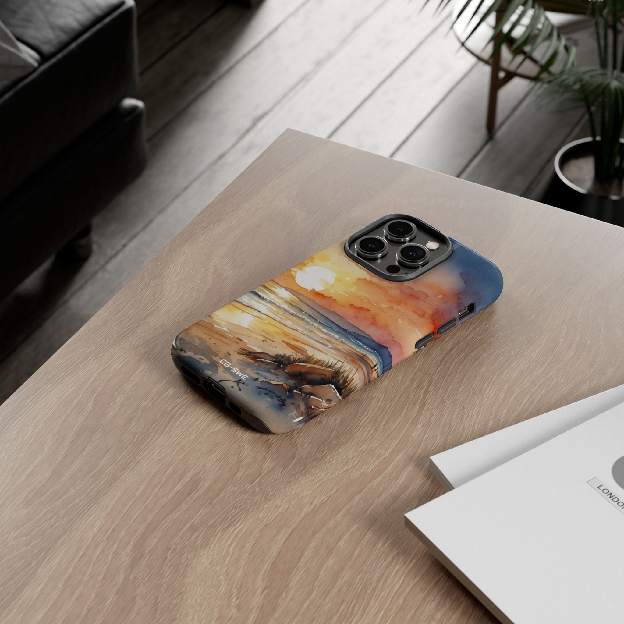 Sunset Dances Over - iPhone Case