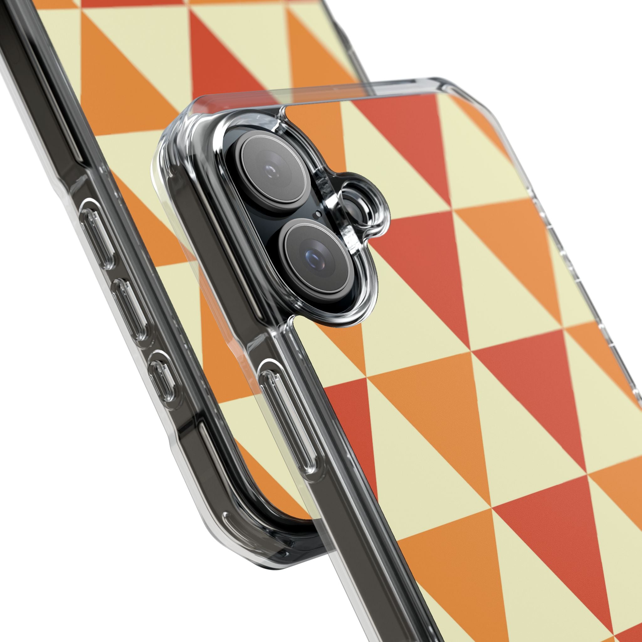 Autumn Triangles Dance iPhone Case - Impact