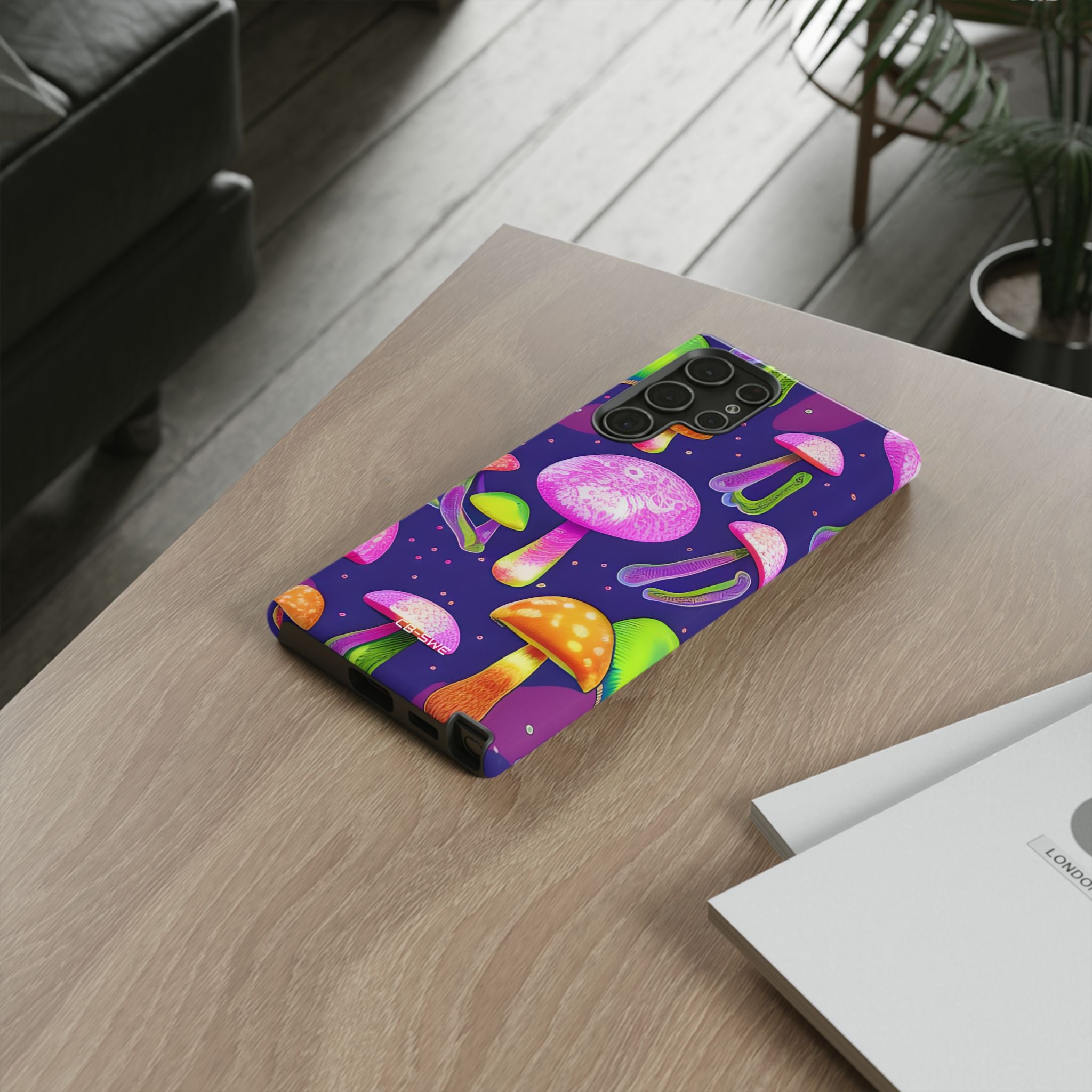 Neon Mushroom Dreams - Samsung Case