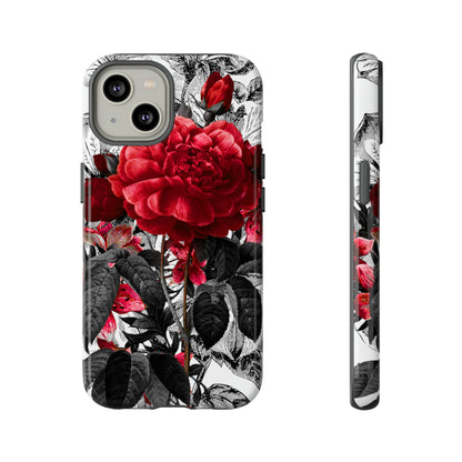 Grunicked Gothic Flower - Protective Phone Case