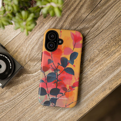 Vivid Floral Harmony iPhone 16 - Tough Phone Case