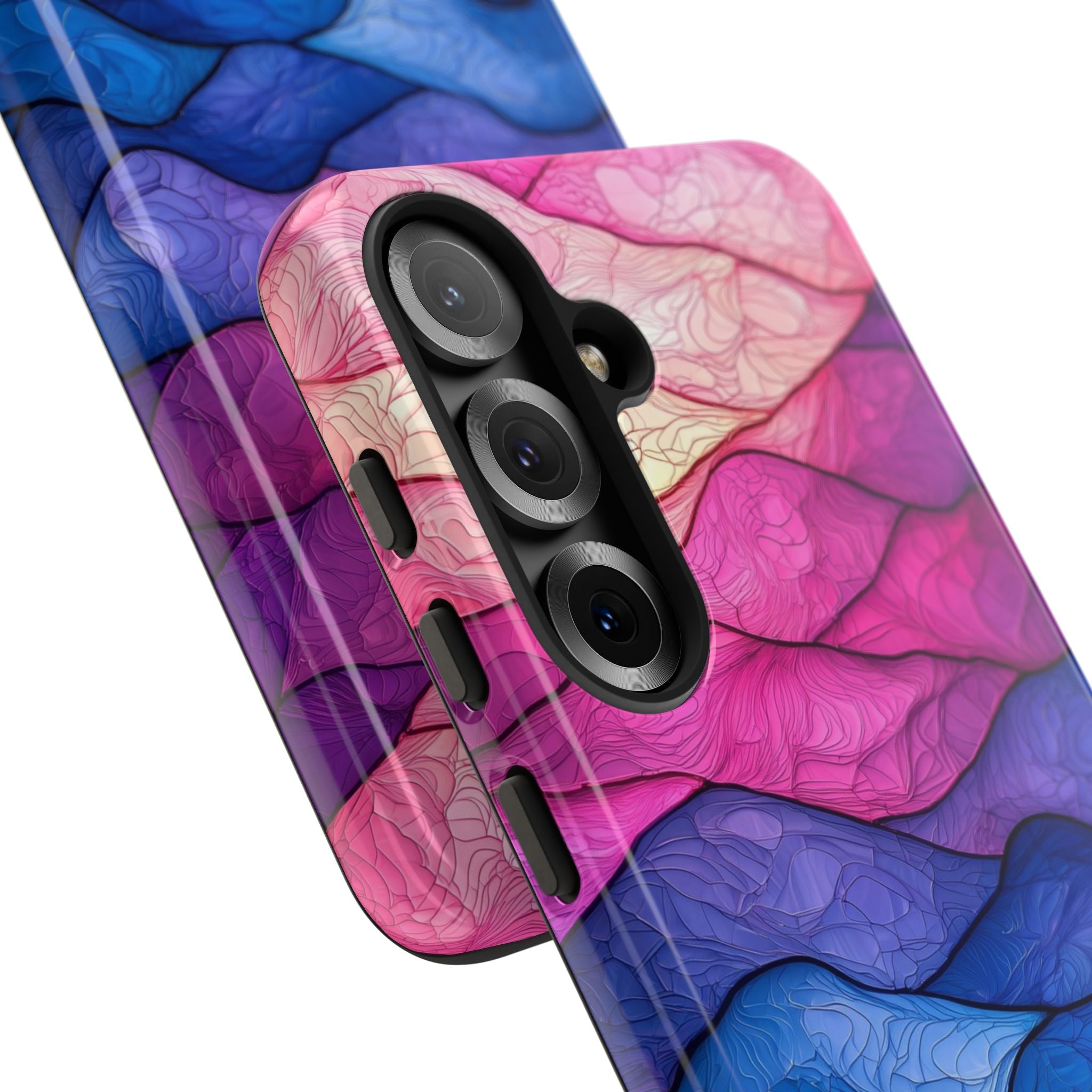 Wavy Vein Gradient Samsung S25 Case - Tough