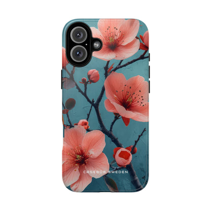 Floral Harmony Burst iPhone 16 - Tough Phone Case