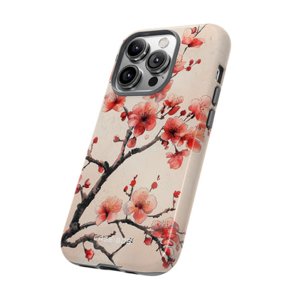 Blossom Shadow iPhone 14 Pro Case - Tough