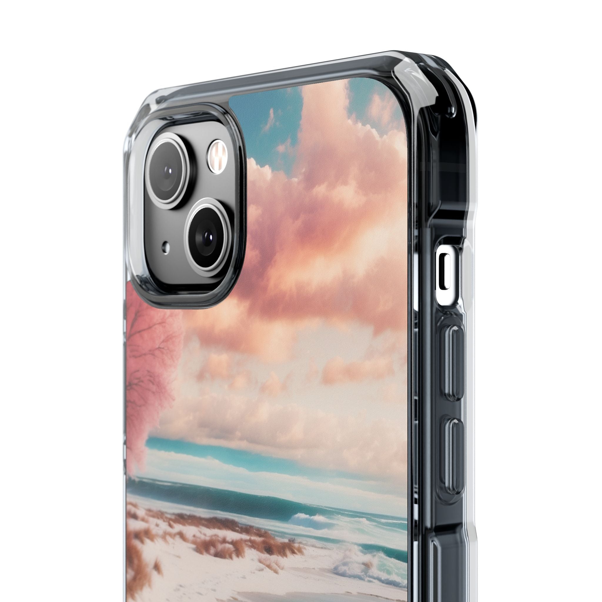 Pink Tree Breeze iPhone 14 Plus Case - Impact